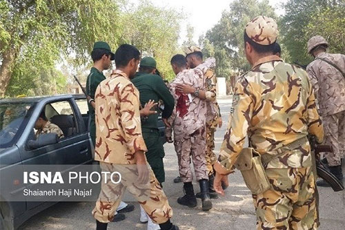 Ataque terrorista en Ahvaz Ataque terrorista en Irán durante un desfile militar